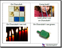 Free Chanukah Printable Easy Reader Mini-Book!